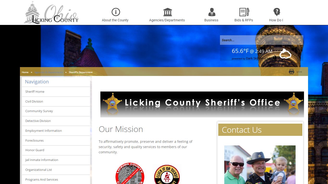 Licking County - Sheriff's Department